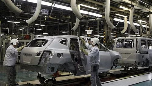 日产停工了 因零部件供应中断,日产汽车位于日本工厂停产